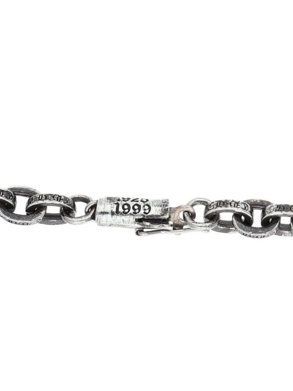 Chrome Hearts Paper Chain 24 Silver Necklace
